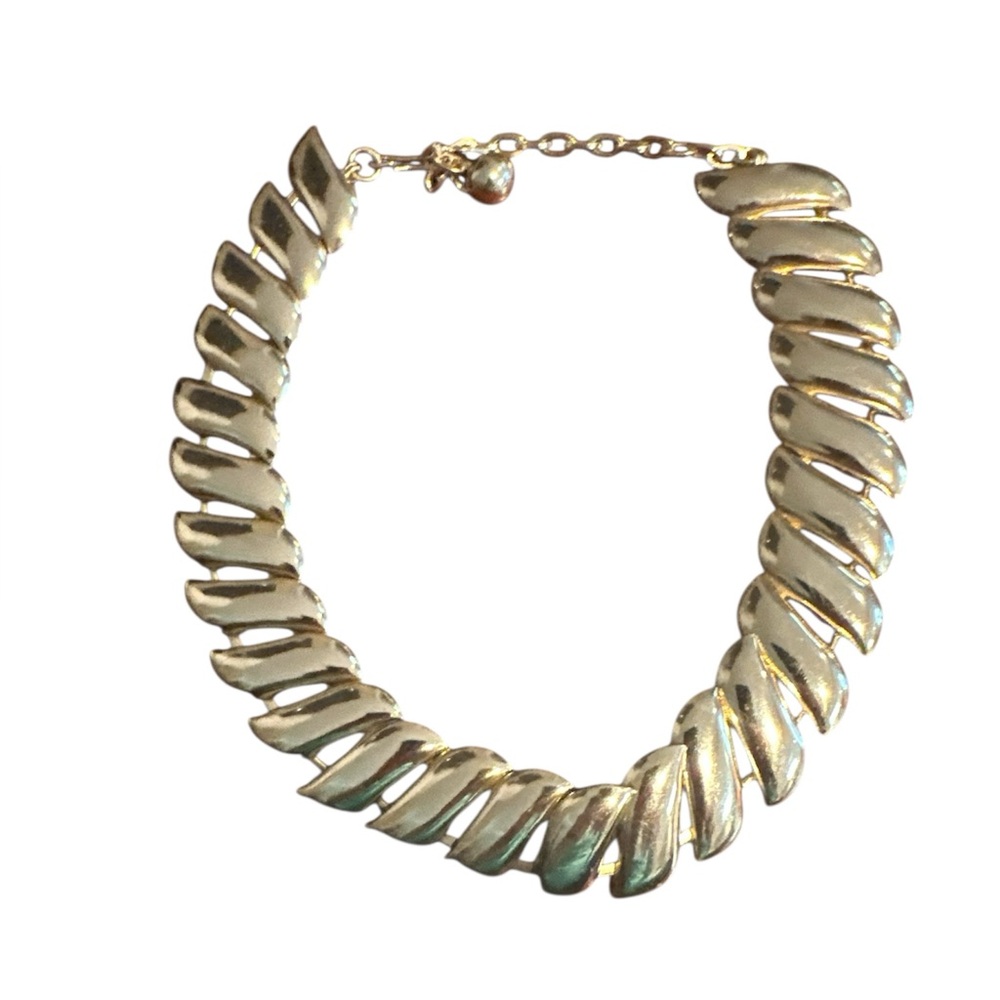 Vintage signed Marino Gold Necklace